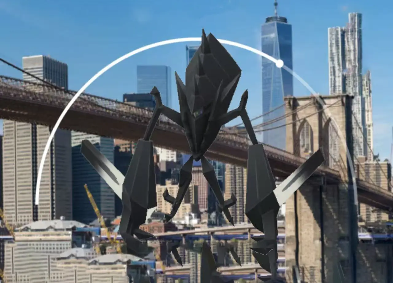 #0800 Background Necrozma New York Legit Battle Ready 6IVs In-game Delivery Pokemon Go
